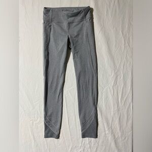 Athleta Girl Heather Gray Trust Fall Tight Leggings